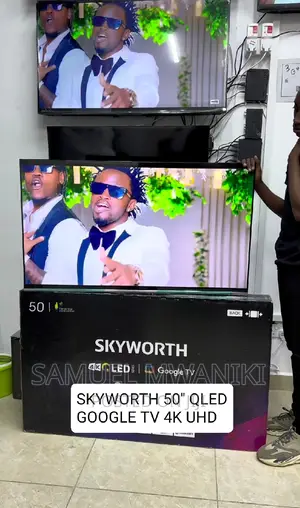 Skyworth 50'' Qled Uhd Google Smart Tv Frameless Design