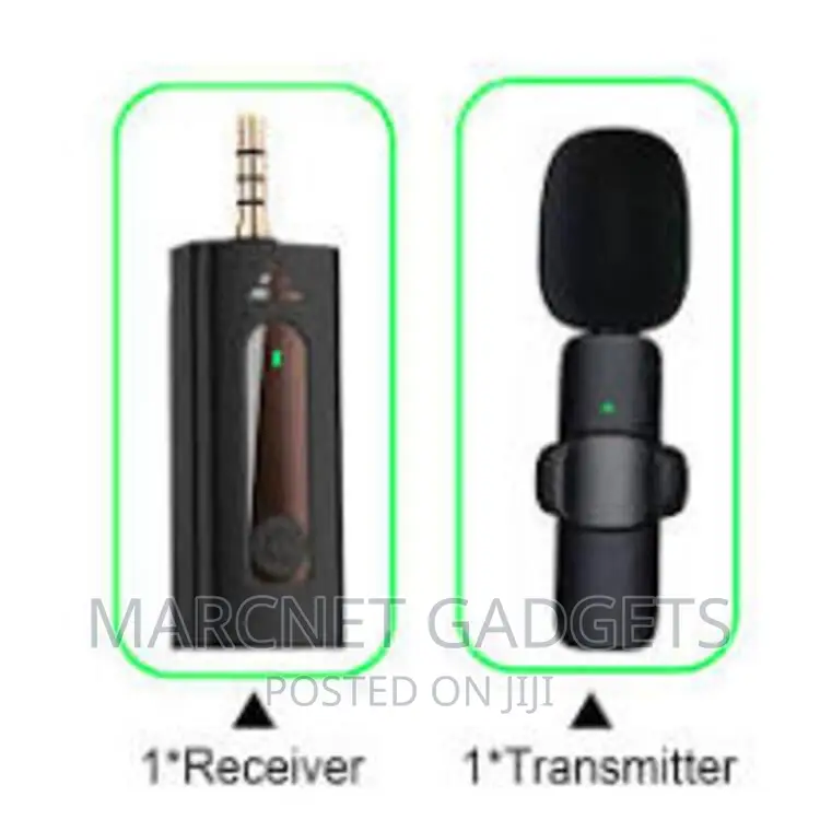 -Wireless Microphone Portable Audio Video
