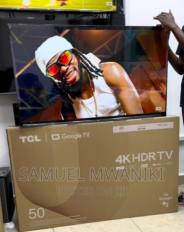 TCL 50” Frameless Uhd Google Tv With Voice Control - main view