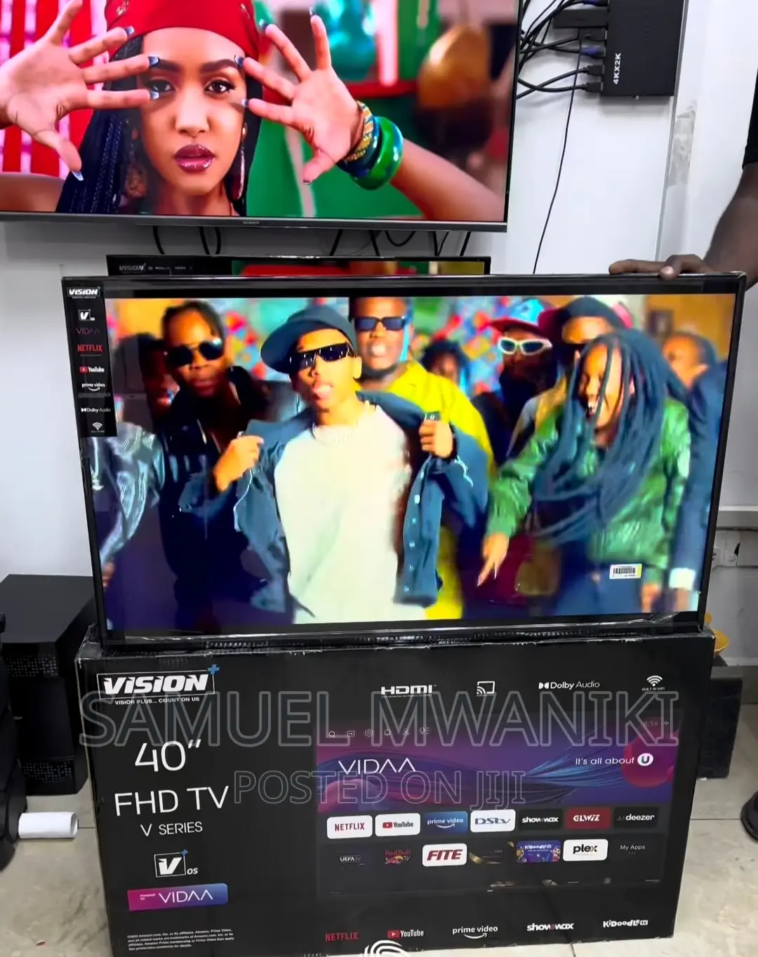 Vision Plus 40'' Frameless FHD Smart TV 2023 Latest Model