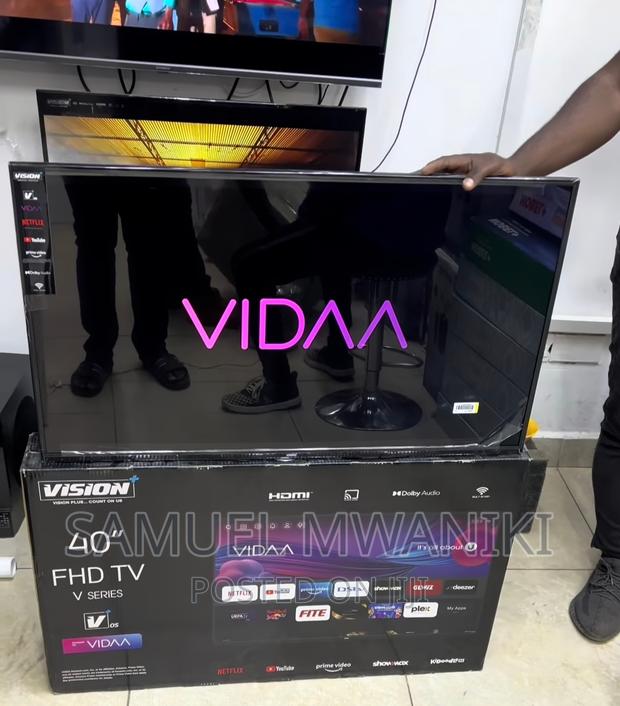 Vision Plus 40'' Frameless FHD Smart TV 2023 Latest Model