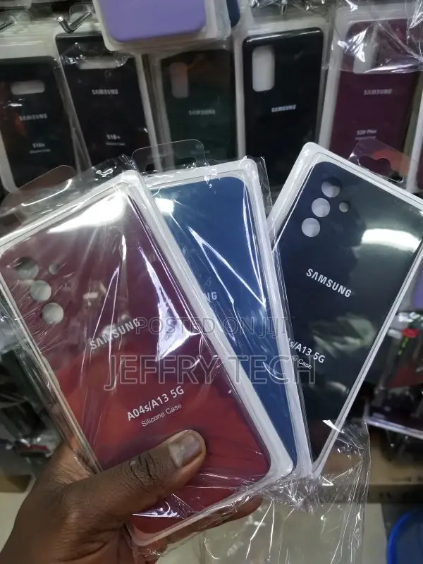 Silicone Back Cover Case for Samsung Galaxy A13 5g/A04s - Bl