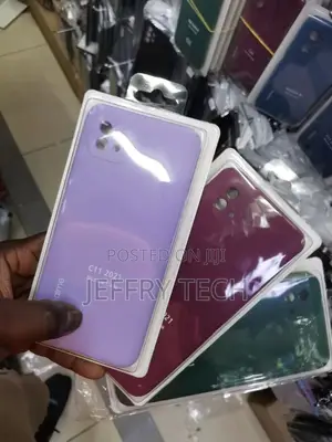 Silicon Case Full Camera Cover for Realme C11 2021 Lilac/Pur