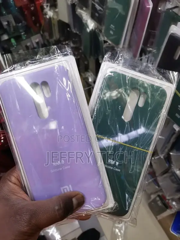 Liquid Silicone Back Cover Case Compatible for Redmi 9