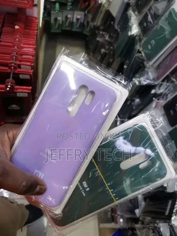 Liquid Silicone Back Cover Case Compatible for Redmi 9