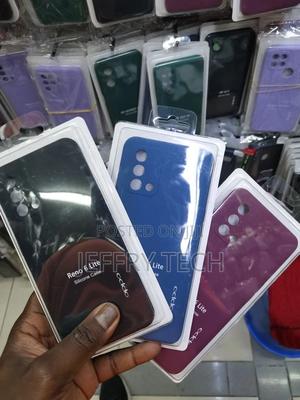 Oppo Reno 6 Lite Cover - Green - Soft Silicone Candy Color M - thumbnail 2