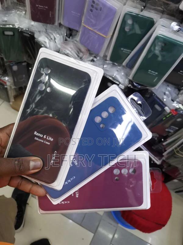 Oppo Reno 6 Lite Cover - Green - Soft Silicone Candy Color M - thumbnail 3