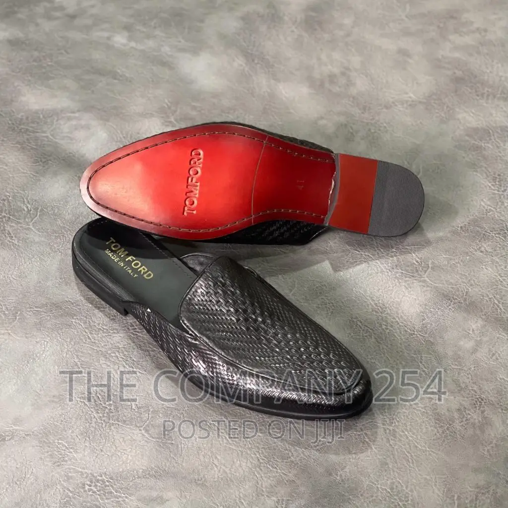 Legitimate Official Business Smart Casual Mens Leather Mules