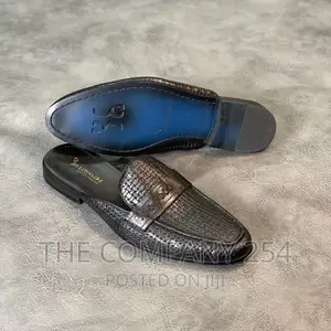 Legitimate Official Business Smart Casual Mens Leather Mules