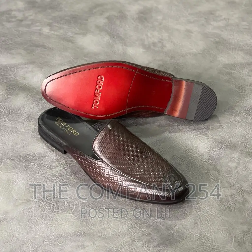 Legitimate Official Business Smart Casual Mens Leather Mules