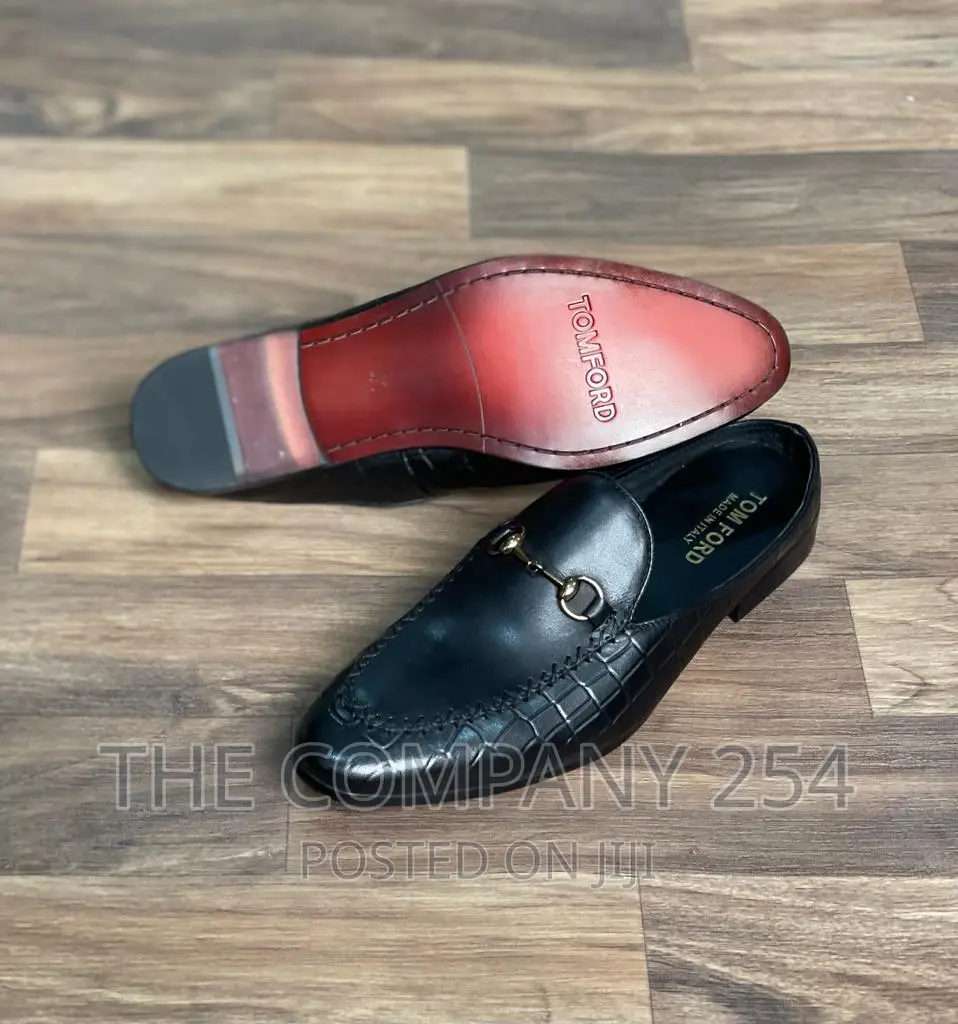 Legitimate Official Business Smart Casual Mens Leather Mules