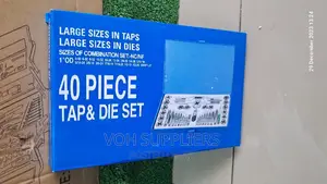 40pcs Metric Taps And Die Set With Metallic Case .