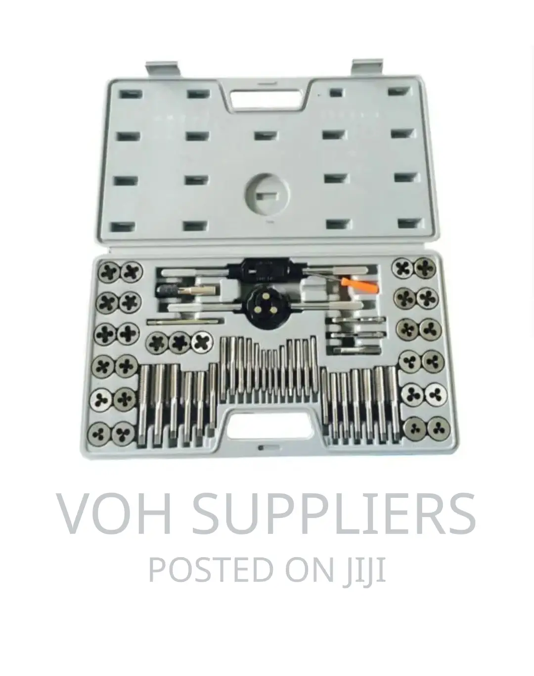 60pcs Tap Die Combination Set For Cutting External Intern.