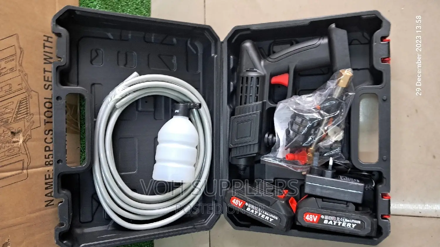 48v Cordless Pressure Washer Machine