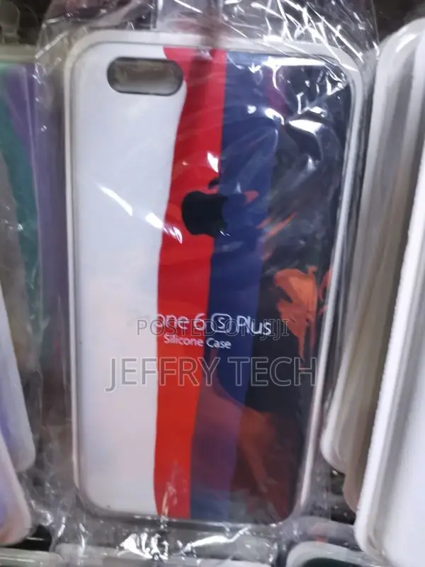Rainbow Silicon Mobile Cover for Apple iPhone 6 Plus / 7 Plu