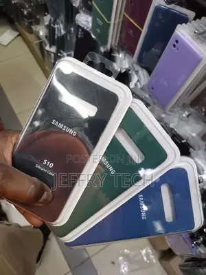 Back Cover for Samsung S10 Plus Liquid Silicone Full Body Pr