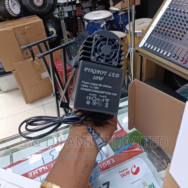 Mirror Ball Multicolor Pinspot Light - thumbnail 3