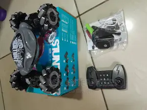 Kid's Grey RC Stunt Car With Hand Gesture and Controller