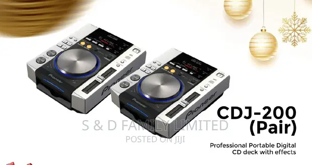 Pioneer CDJ-200☆ CDJ-200 (archived) Digital CD deck with effects (black