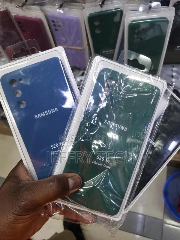 Green Liquid Silicone Samsung Galaxy S20 FE Case - main view