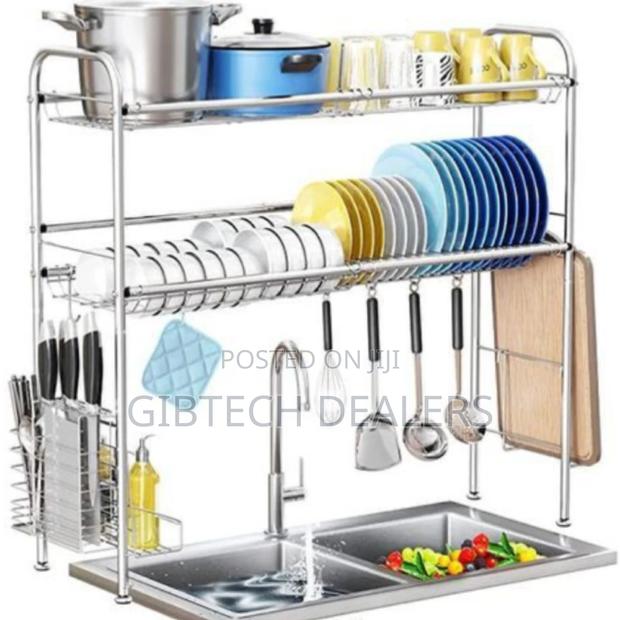 Over the Sink Dish Drainer 2 Tier