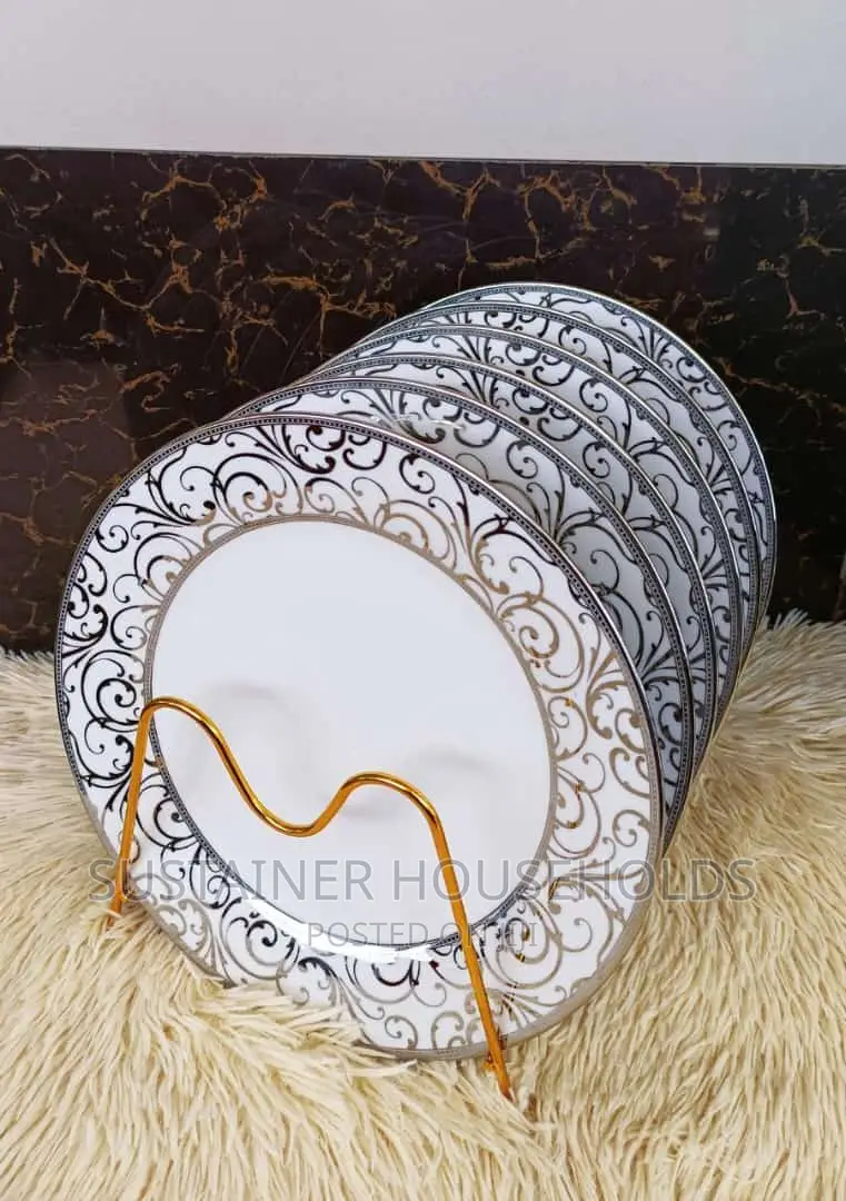 6pcs Beautiful Ceramic Plates