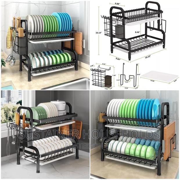 Carbon Steel Dishracks ,Rust Free
Heavy Duty
2 Tiers