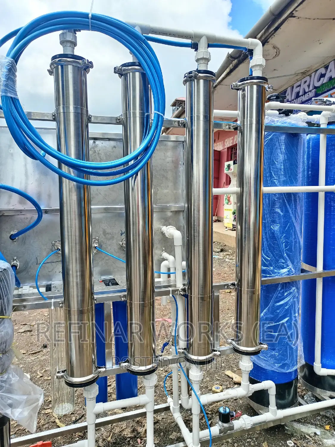 Reverse Osmosis Water Purifier 1000 Liters Per Hour