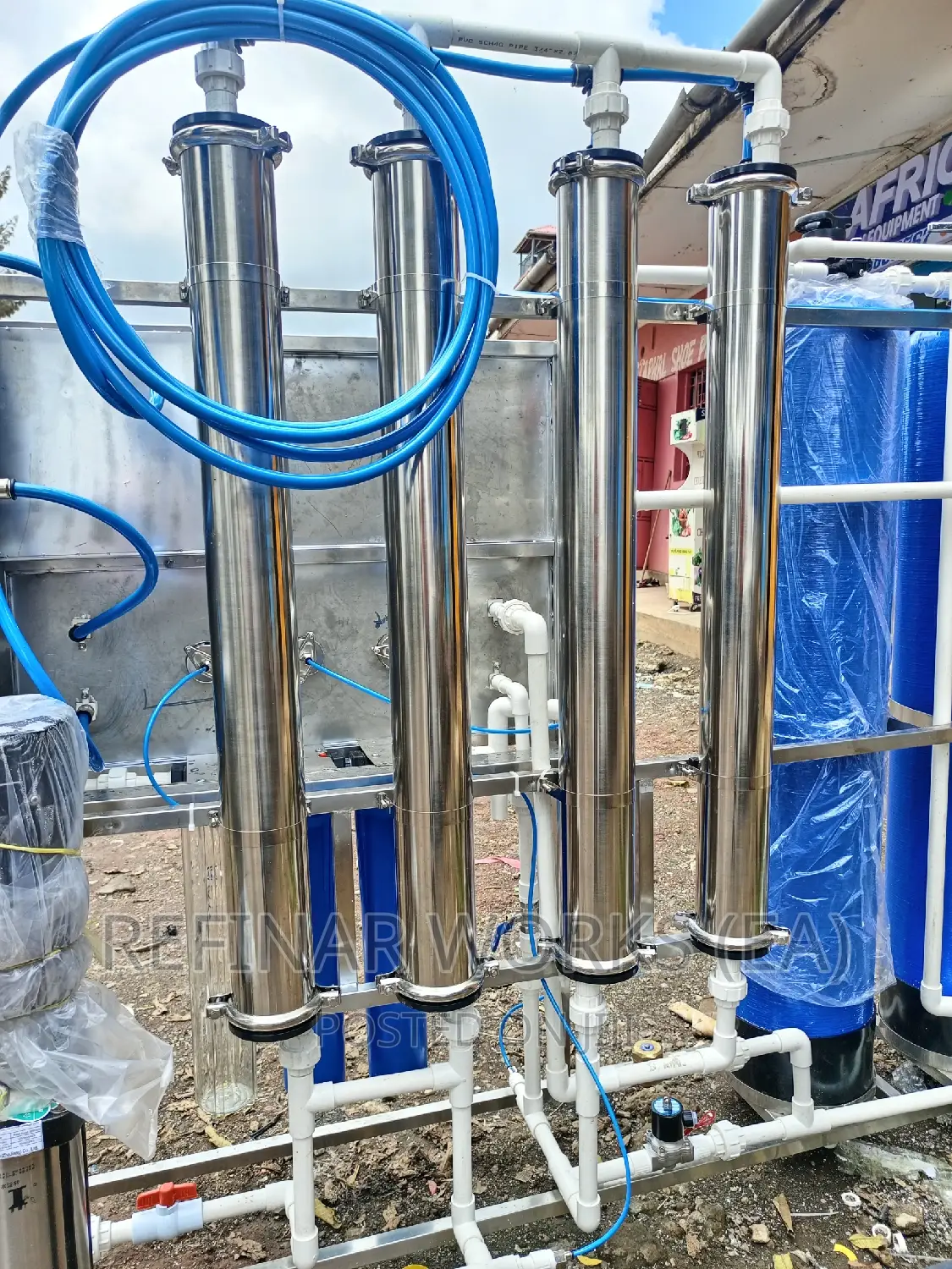 Reverse Osmosis Water Purifier 1000 Liters Per Hour