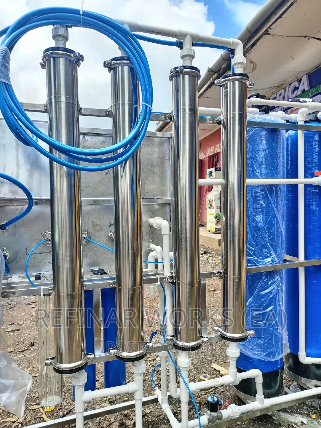 Reverse Osmosis Water Purifier 1000 Liters Per Hour