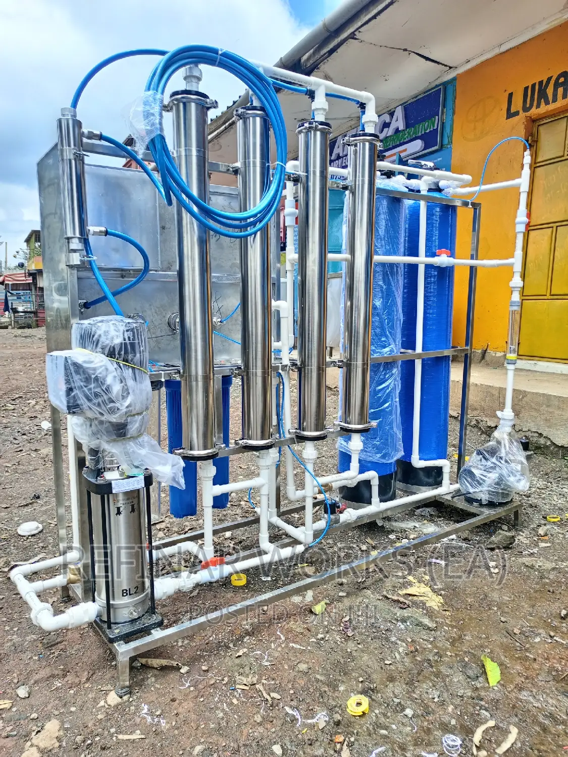 Water Purification Machines in Kenya 1000 LPH - Commercial