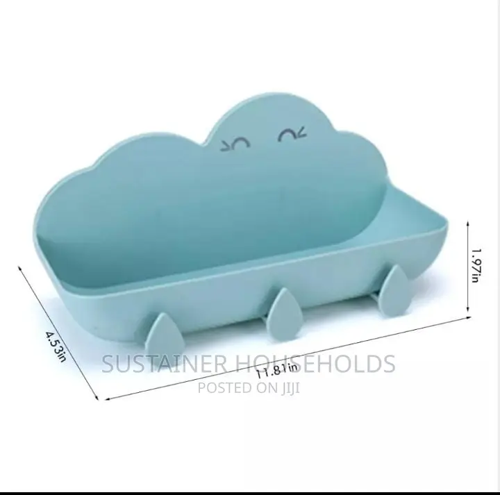 Cloud Bathroom Organizer Set