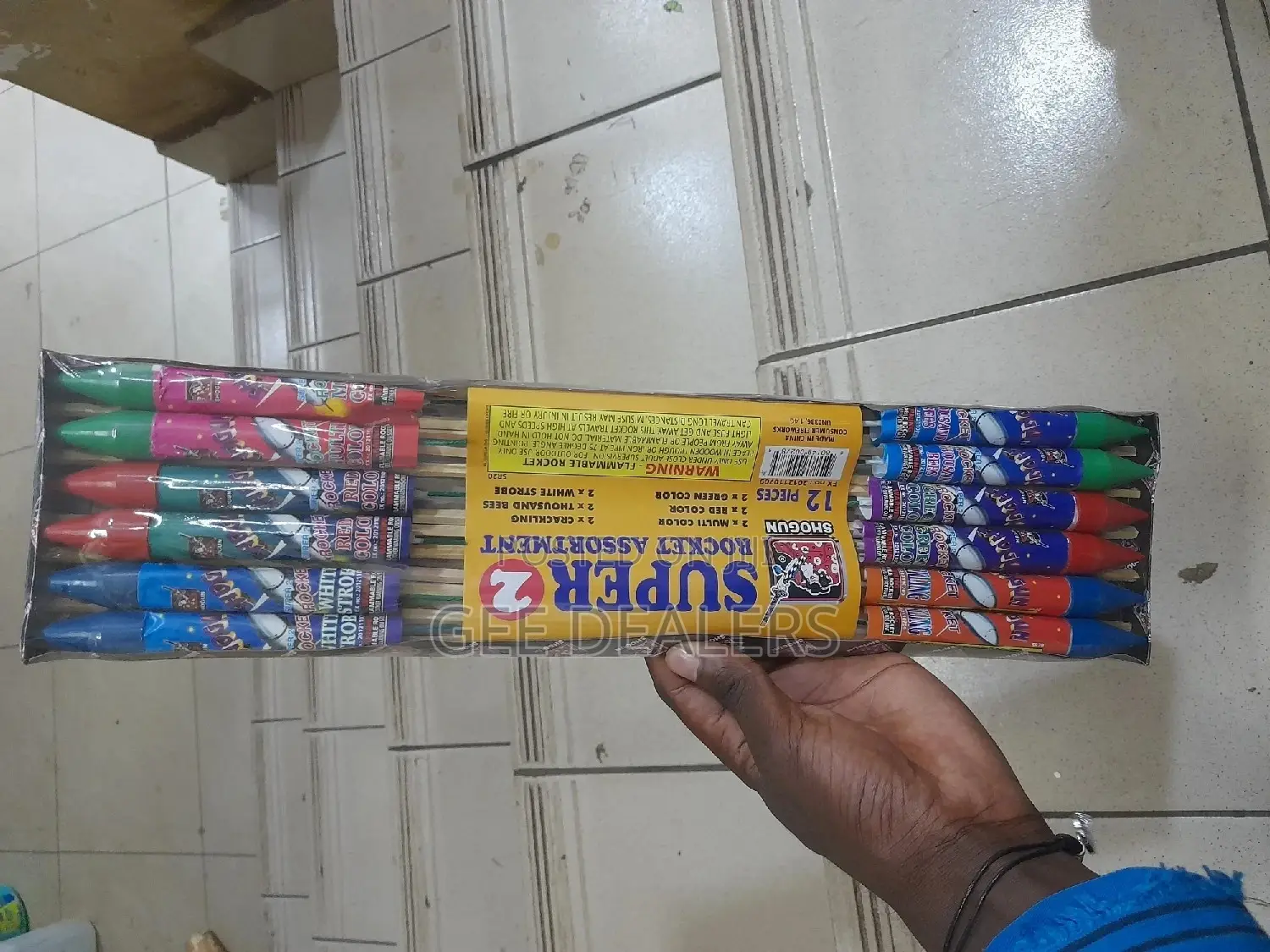 12pcs Rockets Moon Travel Fireworks Offer KSH 2900