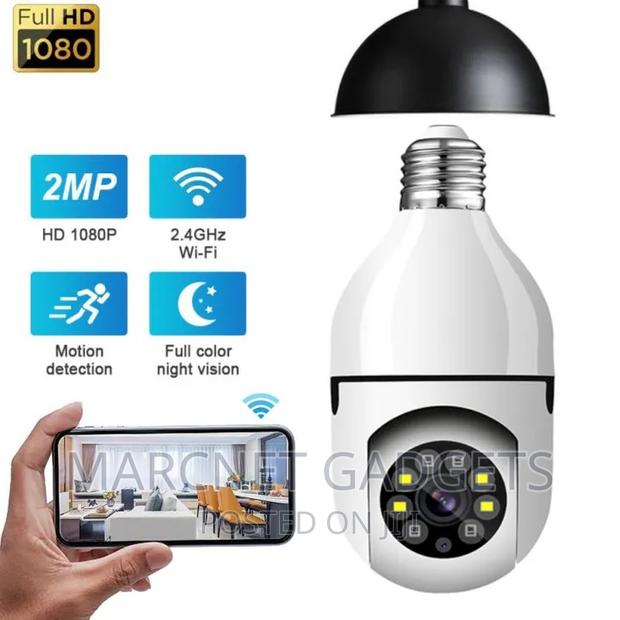 V380 Wifi Smart Net Bulb PTZ Camera