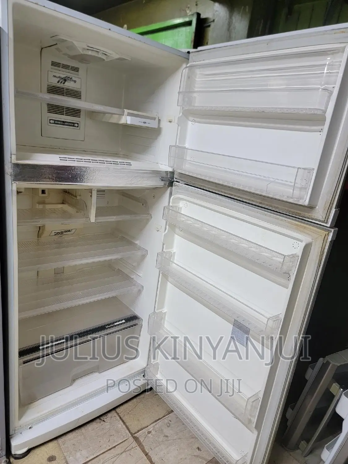 Double Door Fridge 400L