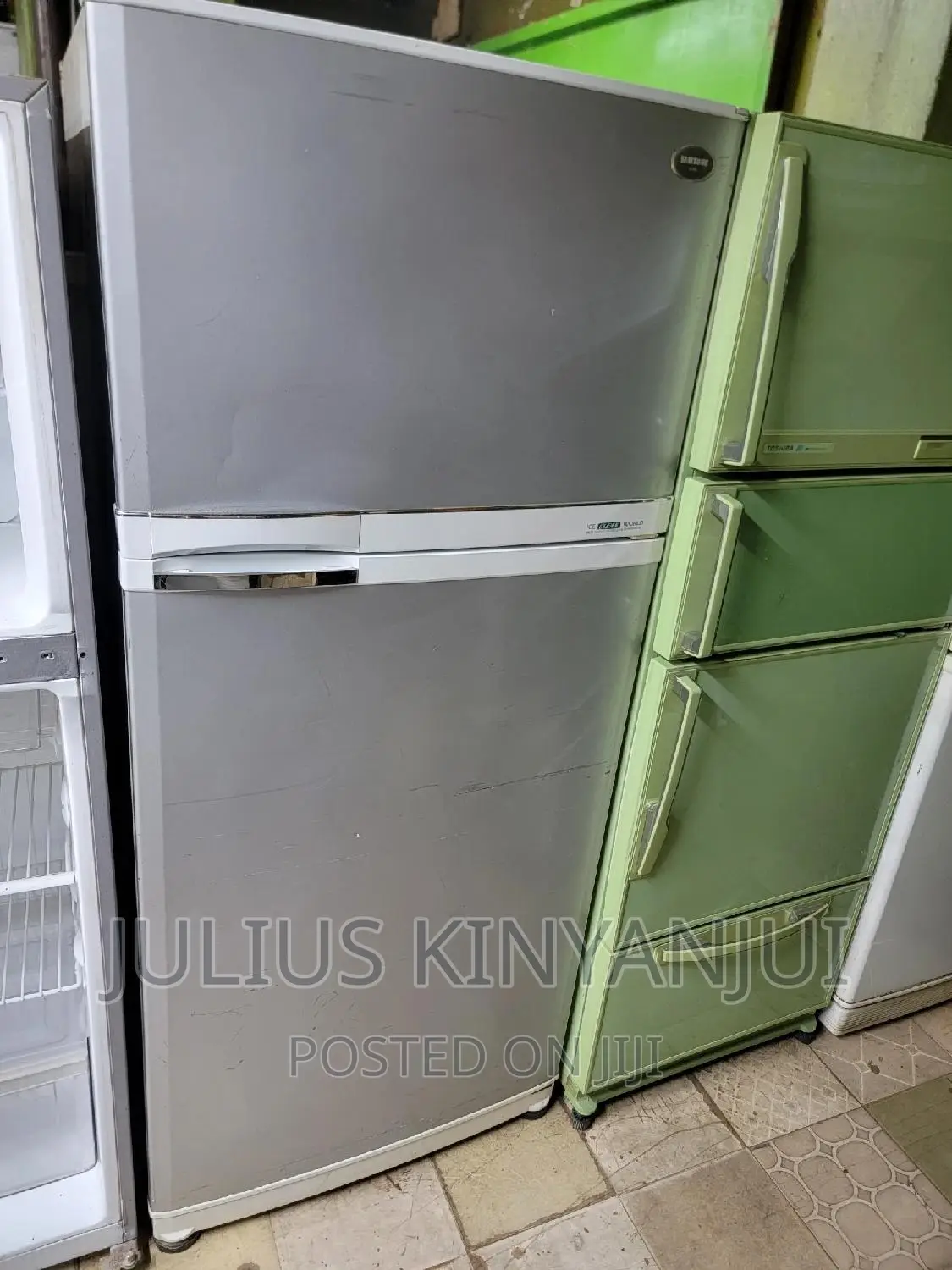 Double Door Fridge 400L