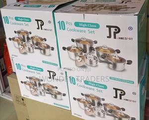 JP 10pcs High Class Heavy Duty Induction Cookware Set. - thumbnail 2
