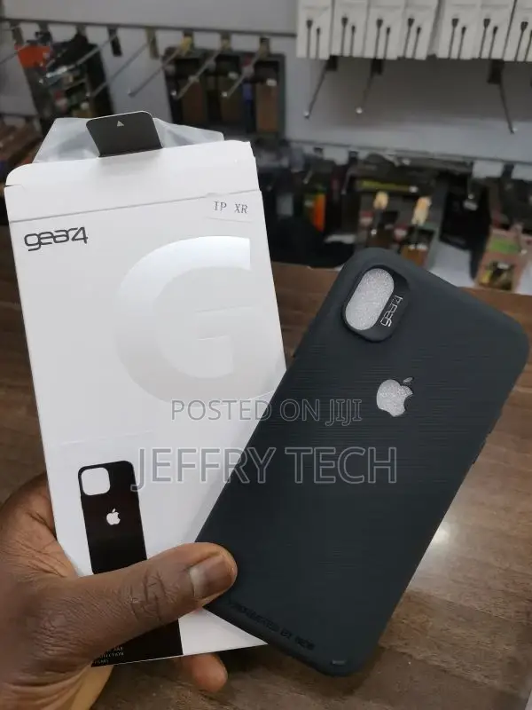 Gear4 Rio Case for iPhone XR- Black-Black