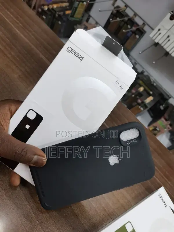 Gear4 Rio Case for iPhone XR- Black-Black