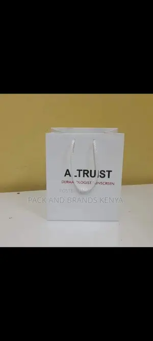 White Gift Packing Bags