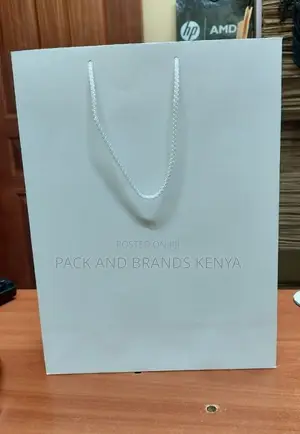 White Gift Packing Bags