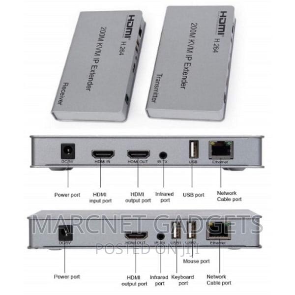KVM Ip 200m Extender - main view