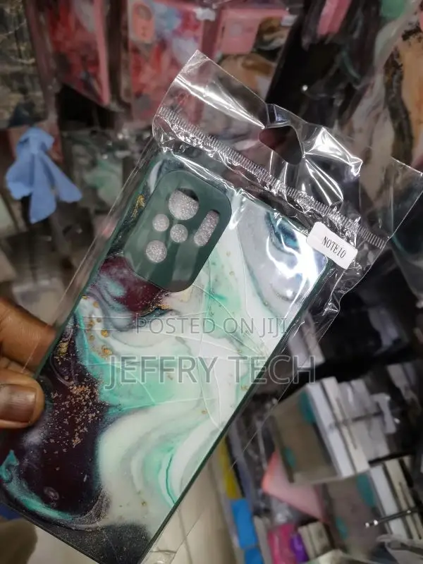 Green Samsung Galaxy Note 10 Marble Case
