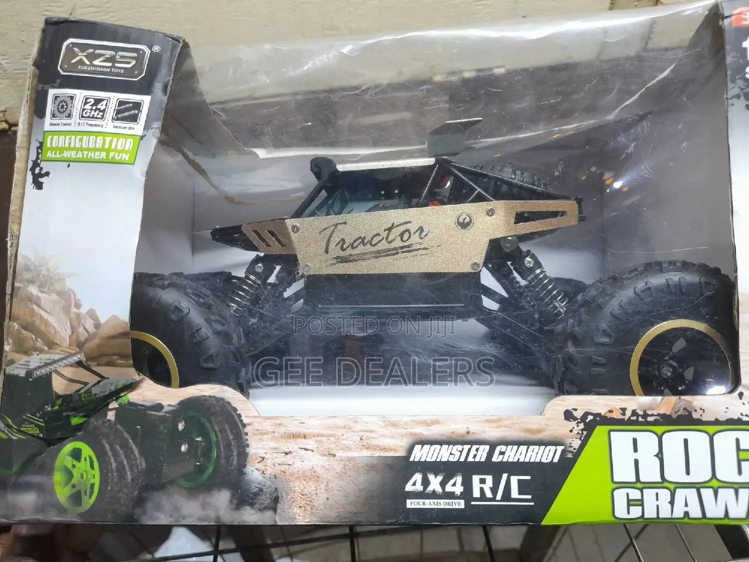 Rechargeable Remote Control Monster Toy Truck