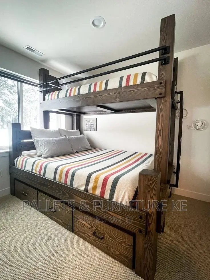 Double Decker Twin Bed/ Bulk Bed #1236