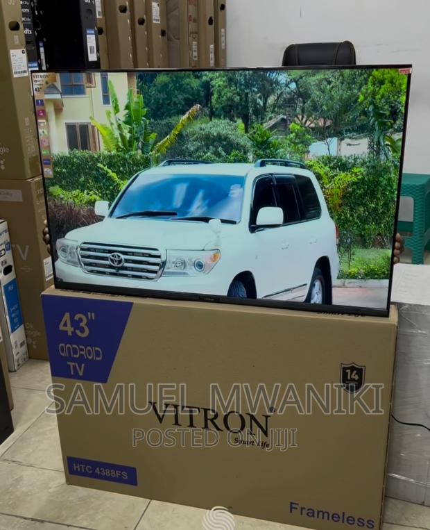 Vitron 43" FHD Frameless Smart Android Tv Inbuilt Decoder - main view