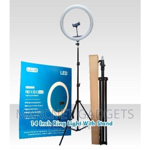 14" Ring Light With a Tripod Stand - 2.1m - main view