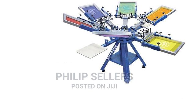 Manual Screen Printing Press - main view