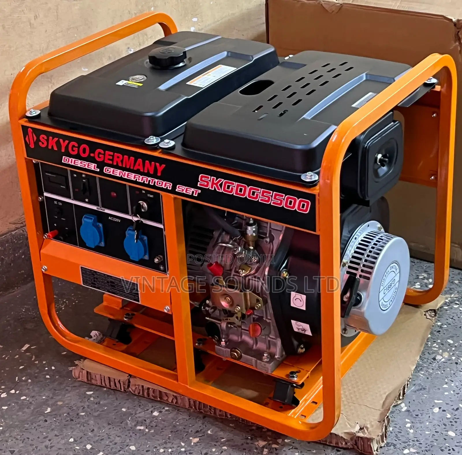 Skygo 5.5KW DG5500 Series Portable Diesel Germany Generator