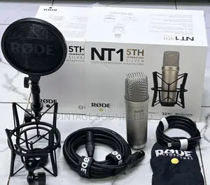 RODE NT1 5th Generation Condenser XLR/USB Microphone